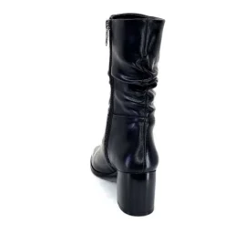 Bottines<Regarde Le Ciel Bottines Johan 11 Cuir Noir