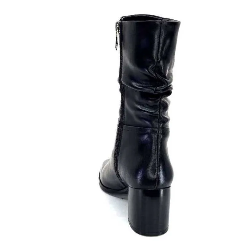 Bottines<Regarde Le Ciel Bottines Johan 11 Cuir Noir