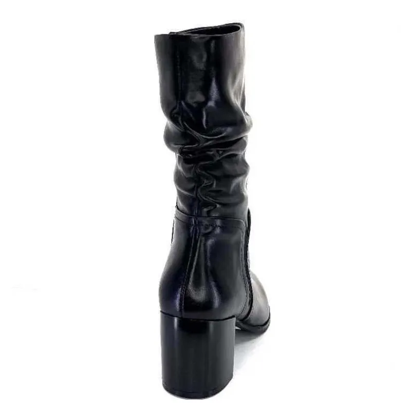 Bottines<Regarde Le Ciel Bottines Johan 11 Cuir Noir