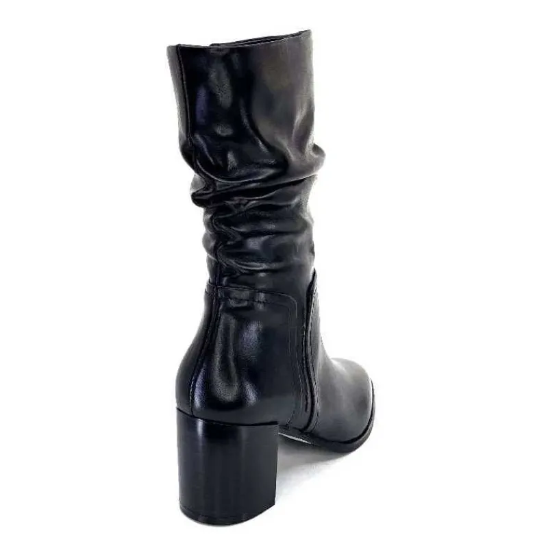 Bottines<Regarde Le Ciel Bottines Johan 11 Cuir Noir