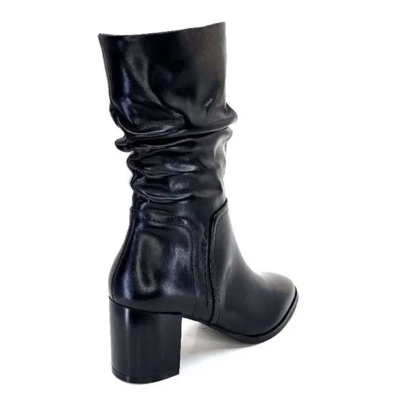Bottines<Regarde Le Ciel Bottines Johan 11 Cuir Noir