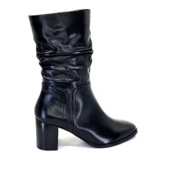 Bottines<Regarde Le Ciel Bottines Johan 11 Cuir Noir
