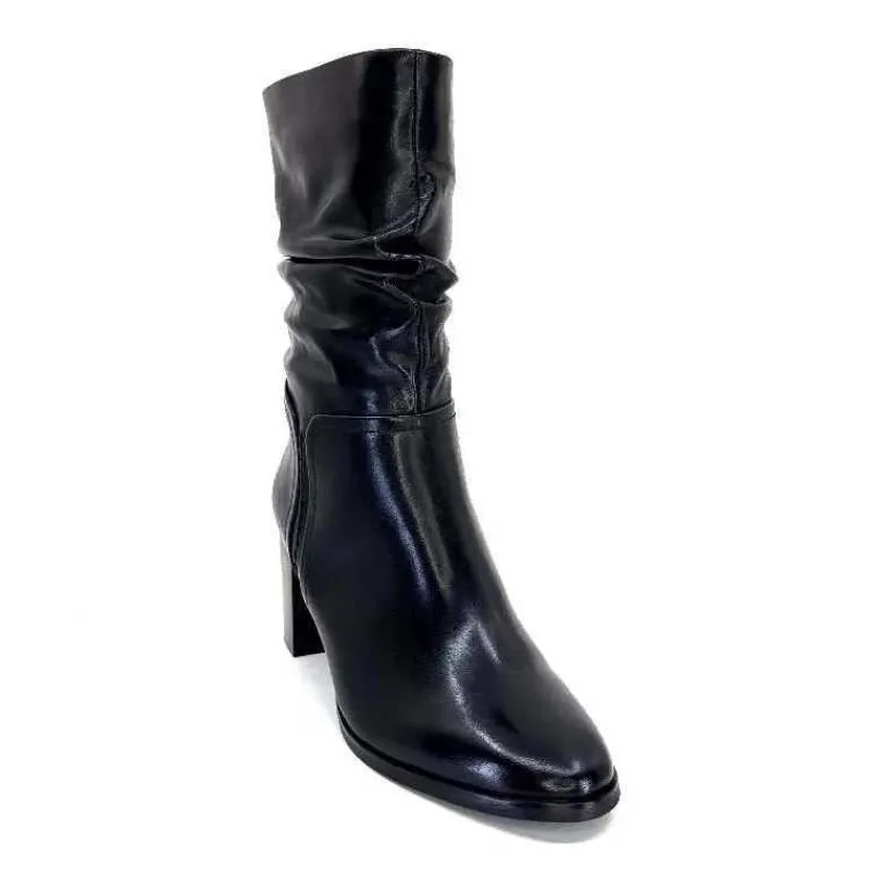 Bottines<Regarde Le Ciel Bottines Johan 11 Cuir Noir