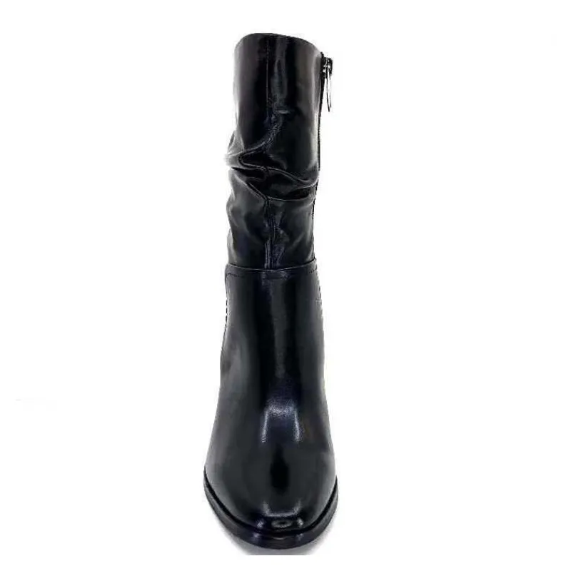 Bottines<Regarde Le Ciel Bottines Johan 11 Cuir Noir