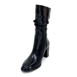Bottines<Regarde Le Ciel Bottines Johan 11 Cuir Noir