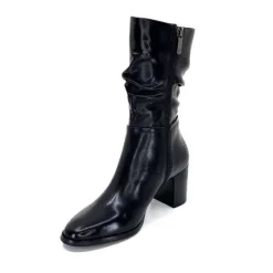 Bottines<Regarde Le Ciel Bottines Johan 11 Cuir Noir