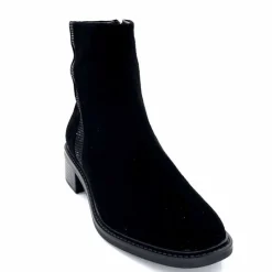 Elégant|Bottines<Regarde Le Ciel Bottines Moira 04 Daim Noir