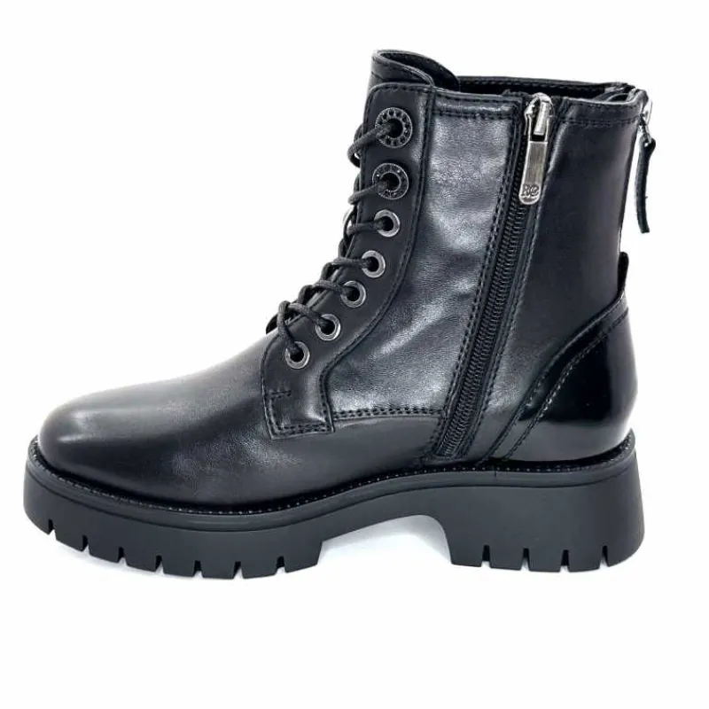 Rock|Masculin<Regarde Le Ciel Bottines Leticia 05 Cuir Noir