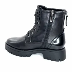 Rock|Masculin<Regarde Le Ciel Bottines Leticia 05 Cuir Noir