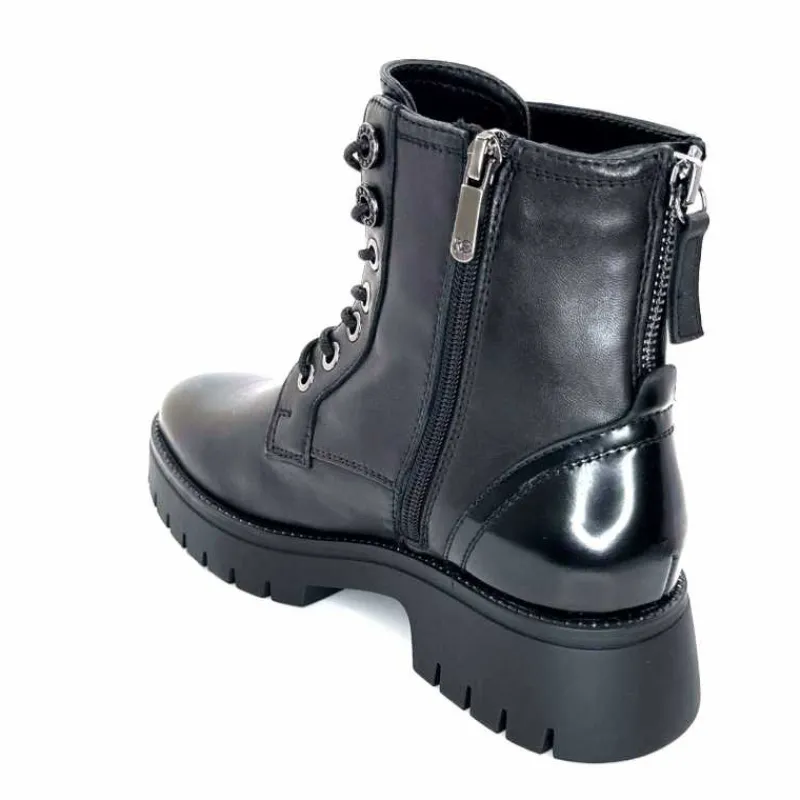 Rock|Masculin<Regarde Le Ciel Bottines Leticia 05 Cuir Noir