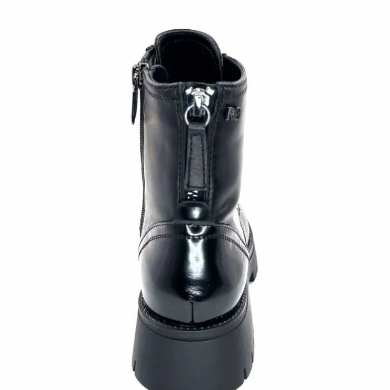 Rock|Masculin<Regarde Le Ciel Bottines Leticia 05 Cuir Noir