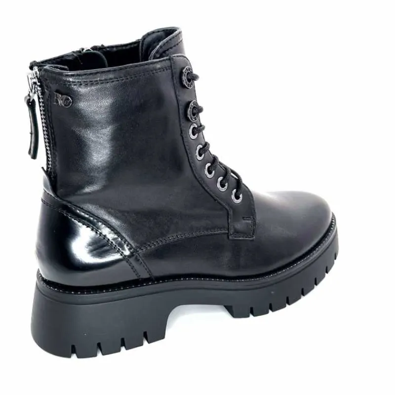 Rock|Masculin<Regarde Le Ciel Bottines Leticia 05 Cuir Noir