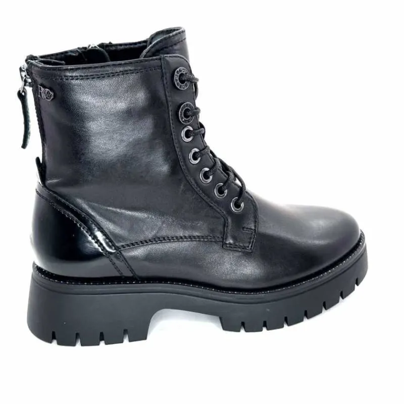 Rock|Masculin<Regarde Le Ciel Bottines Leticia 05 Cuir Noir