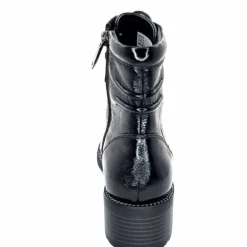 Rock|Masculin<Regarde Le Ciel Bottines Emily Cuir Vernis Noir