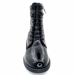 Rock|Masculin<Regarde Le Ciel Bottines Emily Cuir Vernis Noir