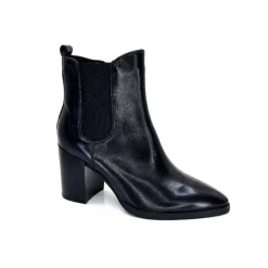 Elégant|Bottines<Regarde Le Ciel Bottines Marge 02 Cuir Noir