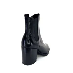 Elégant|Bottines<Regarde Le Ciel Bottines Marge 02 Cuir Noir