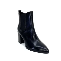 Elégant|Bottines<Regarde Le Ciel Bottines Marge 02 Cuir Noir