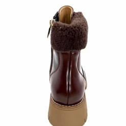 Montagne|Masculin<Regarde Le Ciel Bottines Candis 03 Cuir Glacé Marron