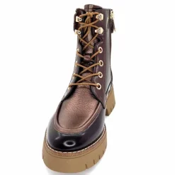 Montagne|Masculin<Regarde Le Ciel Bottines Candis 03 Cuir Glacé Marron