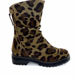 Animalier|Bottines<Requin Bottines Reqins Dunk Daim Léo Kaki