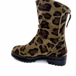 Animalier|Bottines<Requin Bottines Reqins Dunk Daim Léo Kaki
