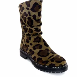 Animalier|Bottines<Requin Bottines Reqins Dunk Daim Léo Kaki
