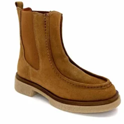 Masculin|Basic<Requin Bottines Reqins Finlay Daim Havana Camel