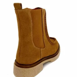 Masculin|Basic<Requin Bottines Reqins Finlay Daim Havana Camel