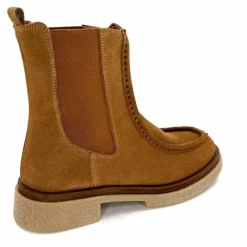 Masculin|Basic<Requin Bottines Reqins Finlay Daim Havana Camel