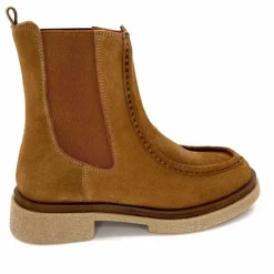 Masculin|Basic<Requin Bottines Reqins Finlay Daim Havana Camel