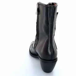 Rock|Santiags<AS 98 Bottines Santiags AS98 B84203 Cuir Noir