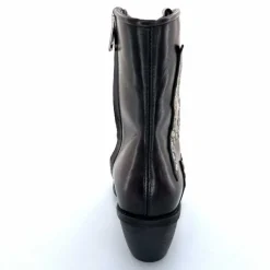 Rock|Santiags<AS 98 Bottines Santiags AS98 B84203 Cuir Noir