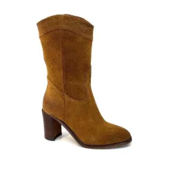 Fantaisie|Santiags<king Bottines Santiags 8212 Daim Camel