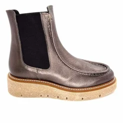 Basic|Bottines<Week End Bottines 26250 Cuir Métal Bronze