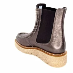 Basic|Bottines<Week End Bottines 26250 Cuir Métal Bronze