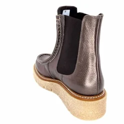 Basic|Bottines<Week End Bottines 26250 Cuir Métal Bronze