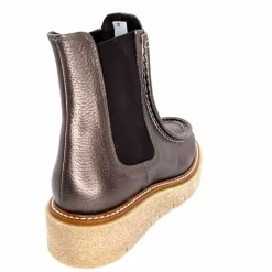 Basic|Bottines<Week End Bottines 26250 Cuir Métal Bronze