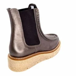 Basic|Bottines<Week End Bottines 26250 Cuir Métal Bronze