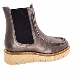 Basic|Bottines<Week End Bottines 26250 Cuir Métal Bronze