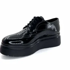 Elégant|Compensées & Plateformes<Ivoire0130a Derbies à Plateformes Ivoire 2c5319 Vernis Noir