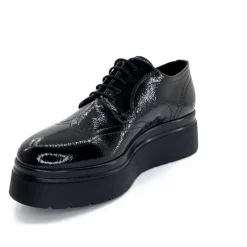 Elégant|Compensées & Plateformes<Ivoire0130a Derbies à Plateformes Ivoire 2c5319 Vernis Noir