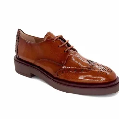 Masculin|Lacets<Hispanitas Derbies Hi 243519 Brookly Cuir Vernis Marron