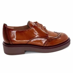 Masculin|Lacets<Hispanitas Derbies Hi 243519 Brookly Cuir Vernis Marron