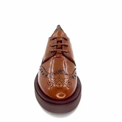 Masculin|Lacets<Hispanitas Derbies Hi 243519 Brookly Cuir Vernis Marron