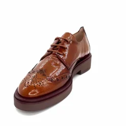 Masculin|Lacets<Hispanitas Derbies Hi 243519 Brookly Cuir Vernis Marron