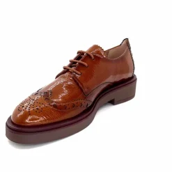 Masculin|Lacets<Hispanitas Derbies Hi 243519 Brookly Cuir Vernis Marron