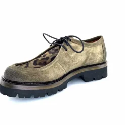 Masculin|Animalier<Ivoire0156 Derbies Ivoire 3225 Carrie Daim Kaki