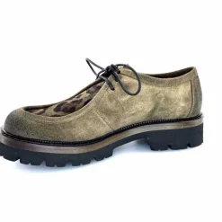 Masculin|Animalier<Ivoire0156 Derbies Ivoire 3225 Carrie Daim Kaki