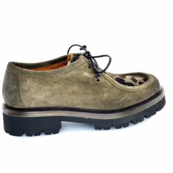 Masculin|Animalier<Ivoire0156 Derbies Ivoire 3225 Carrie Daim Kaki